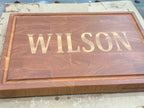 Personalized End Grain Wood Butcher Blocks