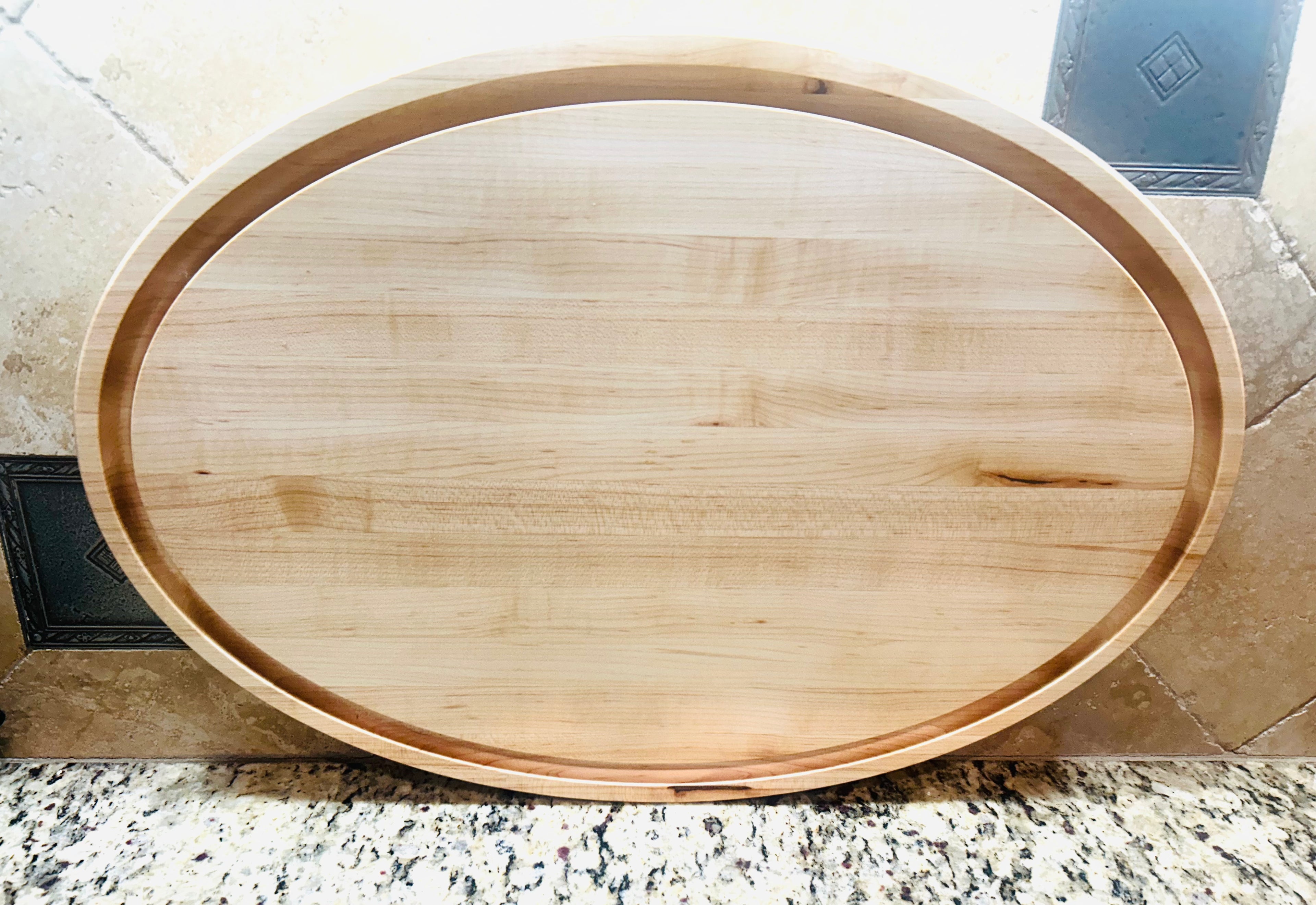 Round and Oval Edge Grain boards
