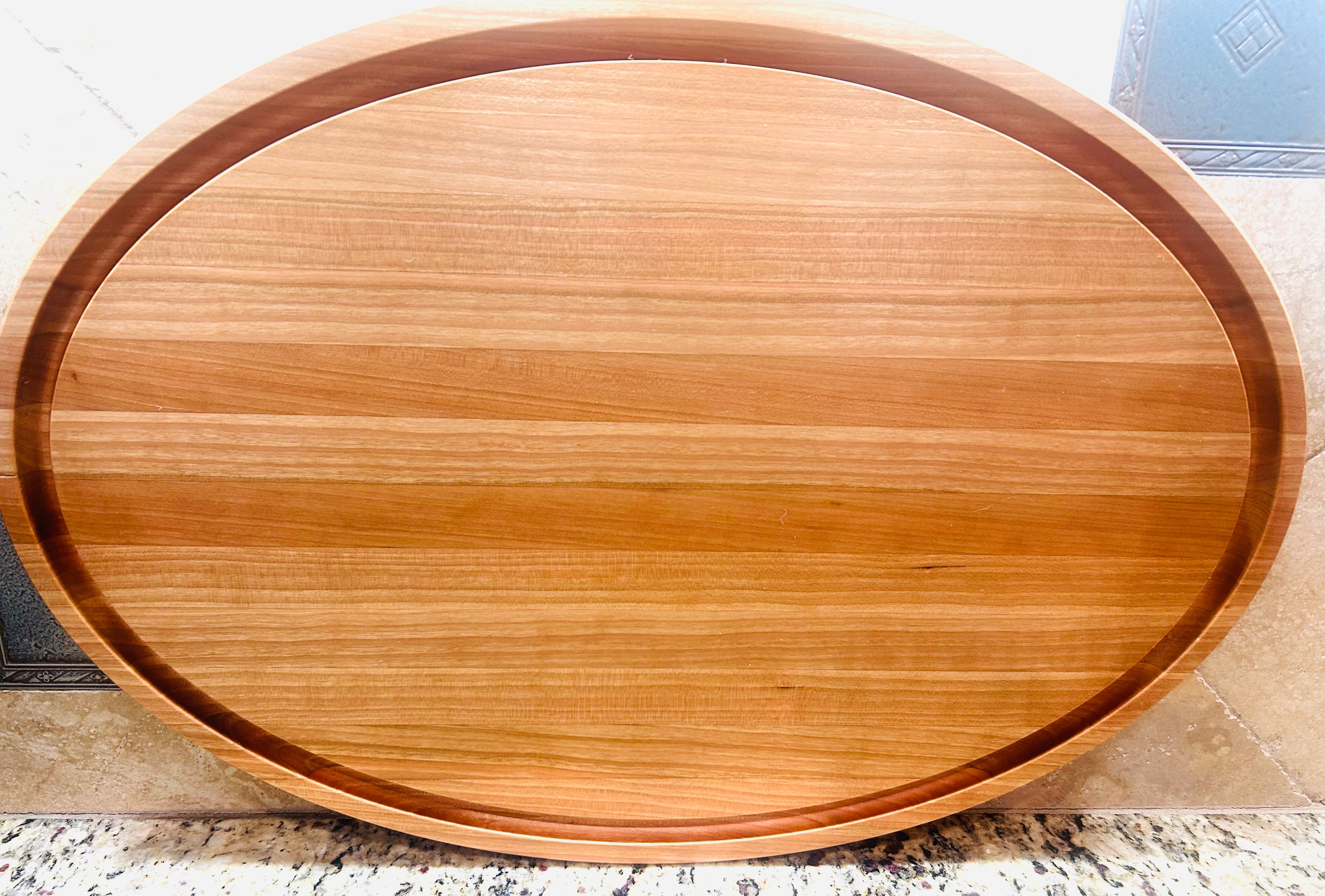 Round and Oval Edge Grain boards